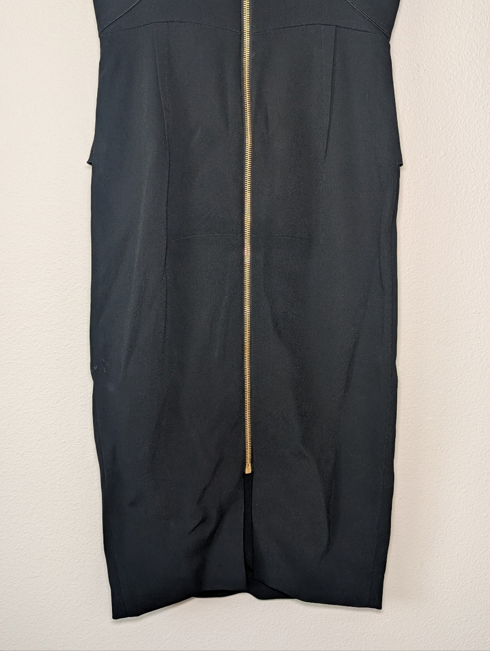 Roland Mouret Black Sleeveless Peplum Sheath Dress - Picture 7 of 13